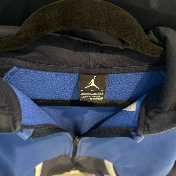 Jordan Full zip hoodie / Blue / Size XL / Gently worn - Picture 4 of 5